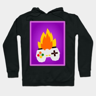 Gaming Vibes fire game Hoodie